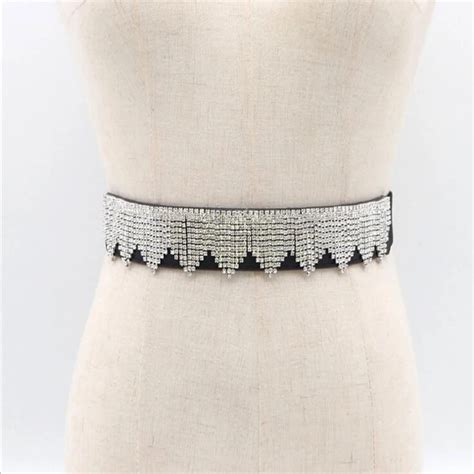 ladies bling belts|women's stretch belts with bling.